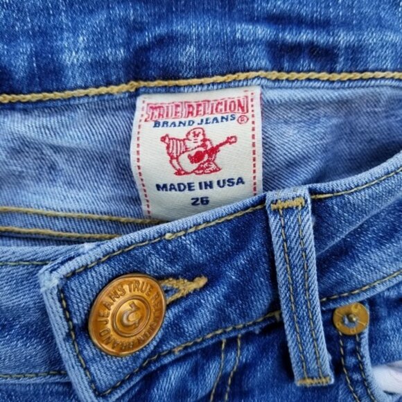 True Religion bootcut faded jeans (26) - Picture 6 of 7